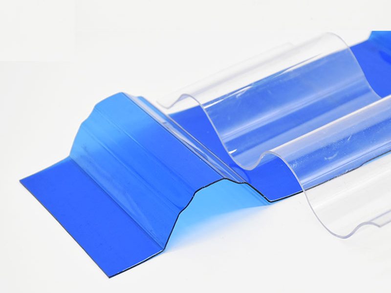 Feuille ondulée en polycarbonate