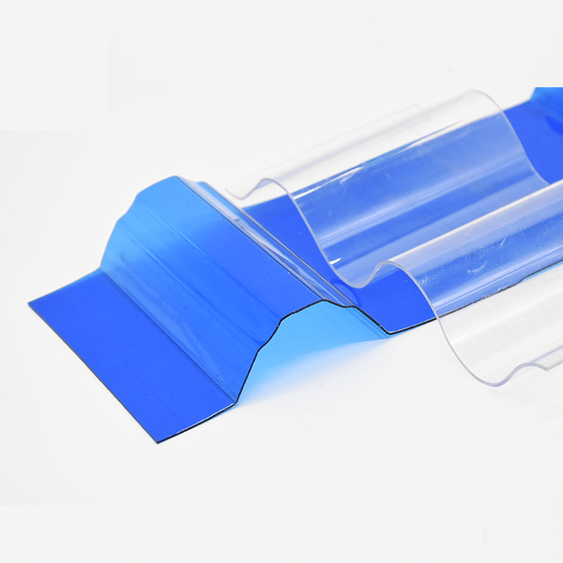 Feuille ondul&eacute;e en polycarbonate