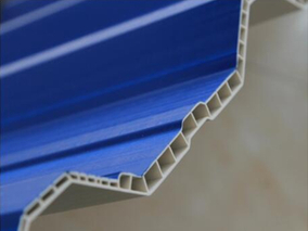 Tuile creuse de PVC