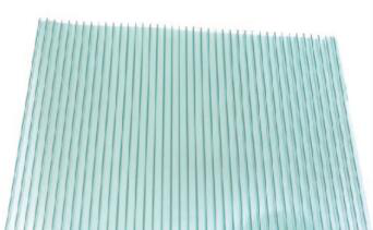 Feuille de polycarbonate d'isolation thermique