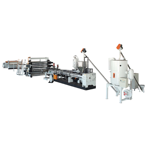 Ligne d'extrusion de feuille