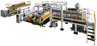 Ligne d'extrusion de film