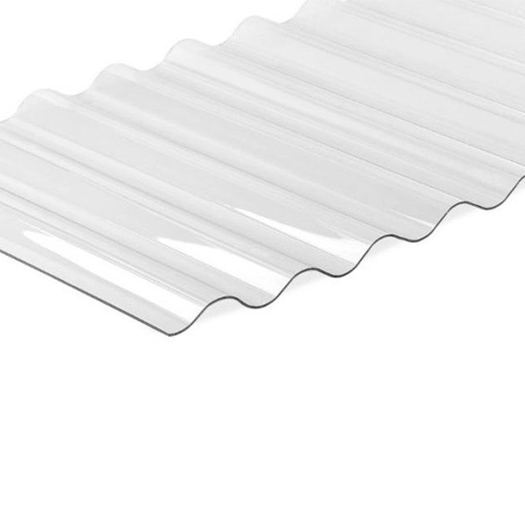Feuille ondul&eacute;e en polycarbonate