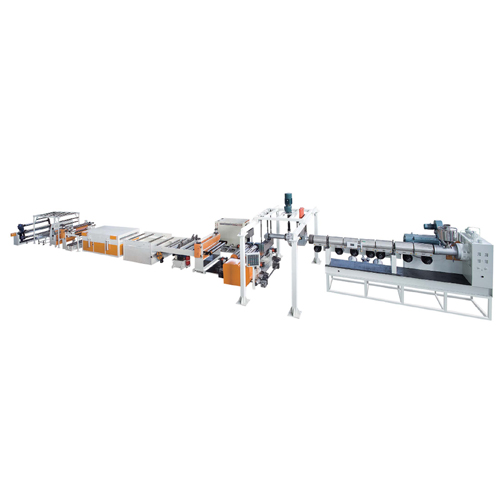 Ligne d'extrusion de feuille