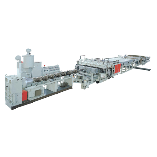 Ligne d'extrusion de feuille