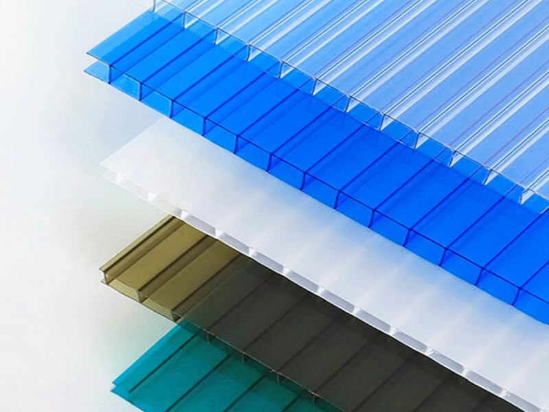 Feuille creuse en polycarbonate