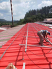 Tape auto-adhésive imperméable en caoutchouc anti-choque laminé PVDF / ASA